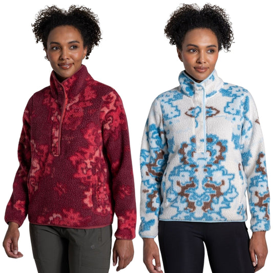 Craghoppers Womens Rosemary II Quick Dry Borg Half Zip Fleece