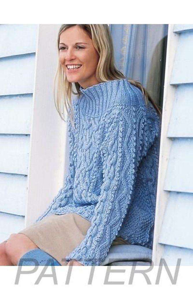 Debbie Bliss Cabled Pullover PATTERN ONLY-Patterns-Debbie Bliss-Alpaca Direct