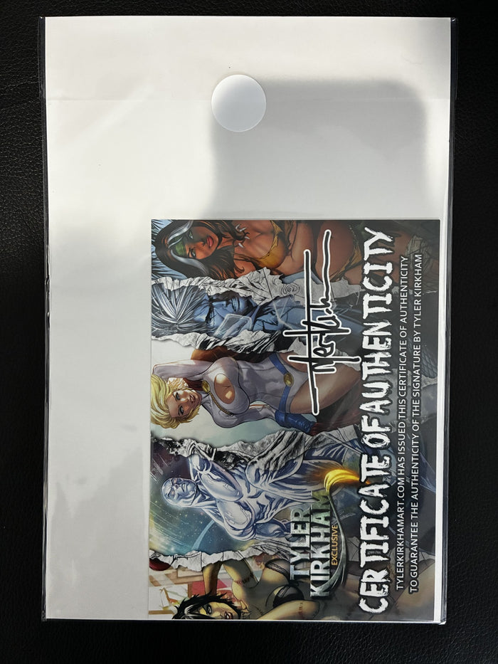 DORC #6 TYLER KIRKHAM SIGNED W/ COA BY TYLER KIRKMAN