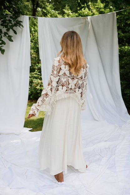 Beige Augusta Skirt