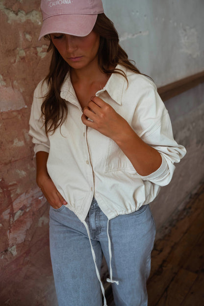 Beige Denim Hanae Shirt