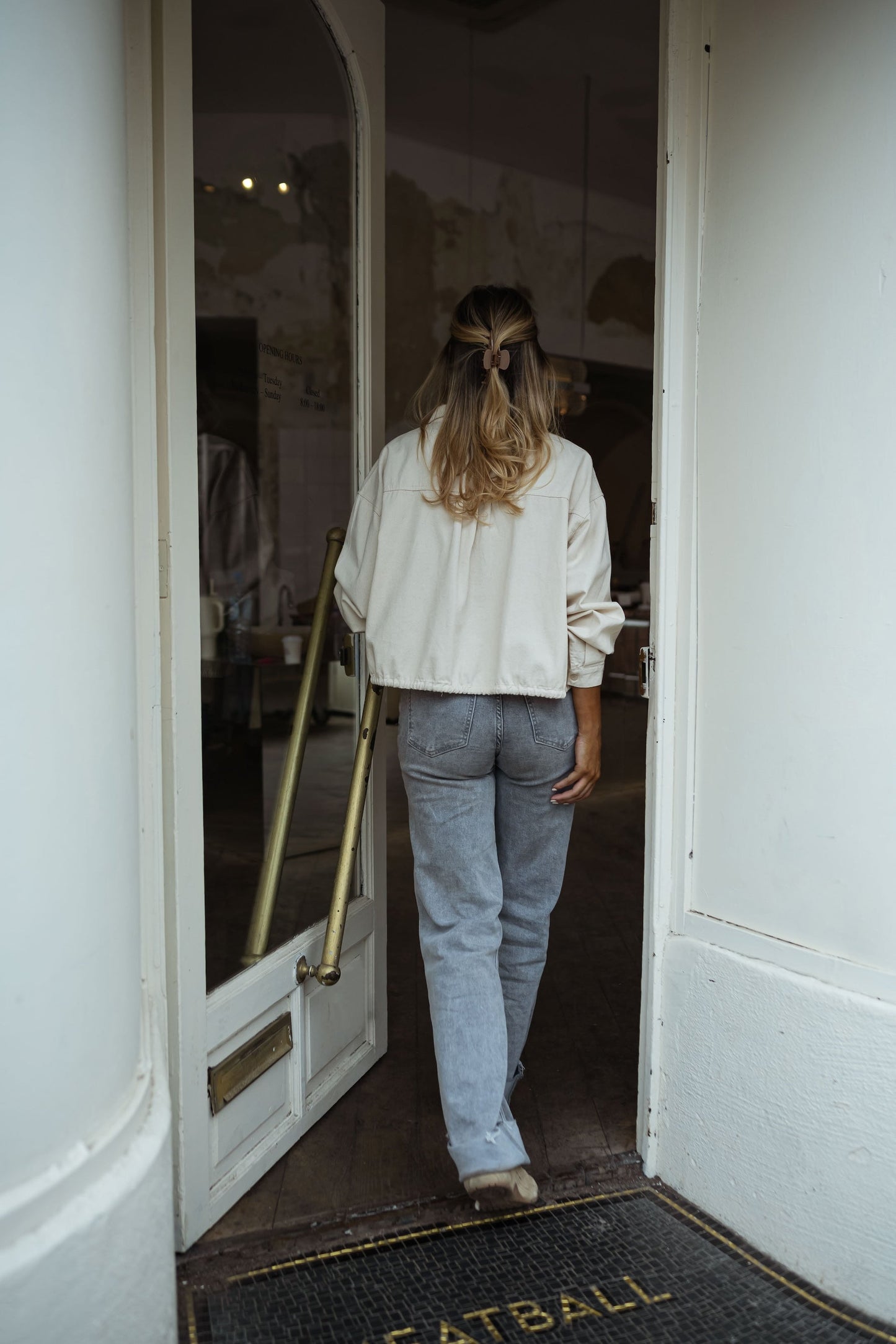 Beige Denim Hanae Shirt