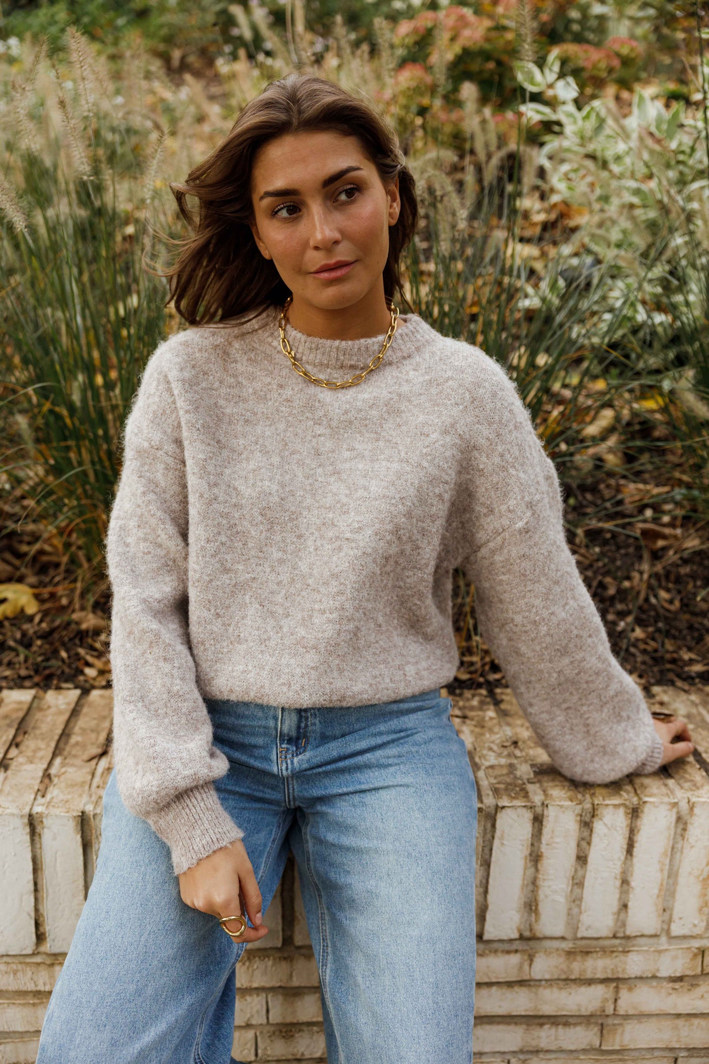 Beige Elga Sweater