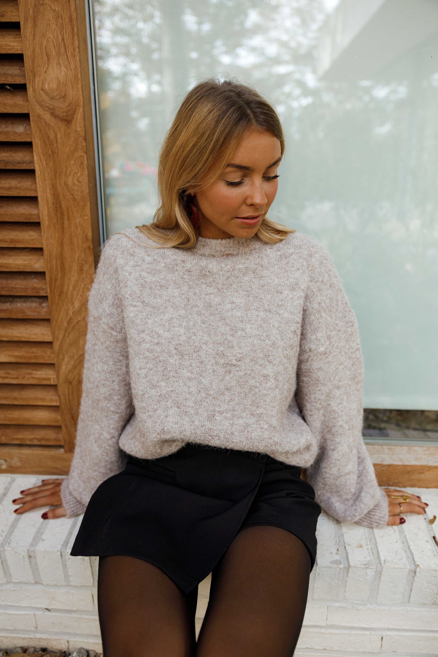 Beige Elga Sweater
