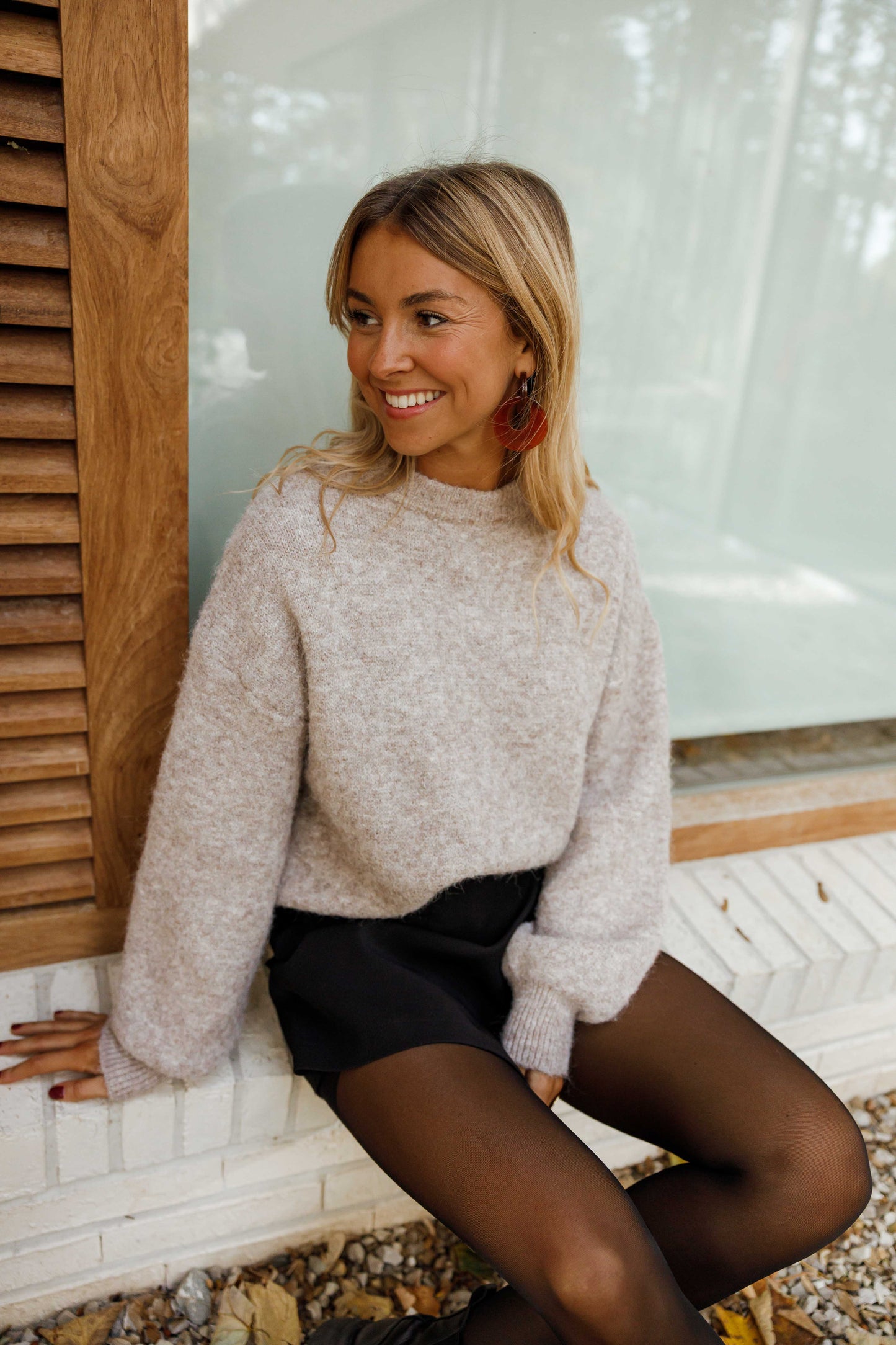 Beige Elga Sweater