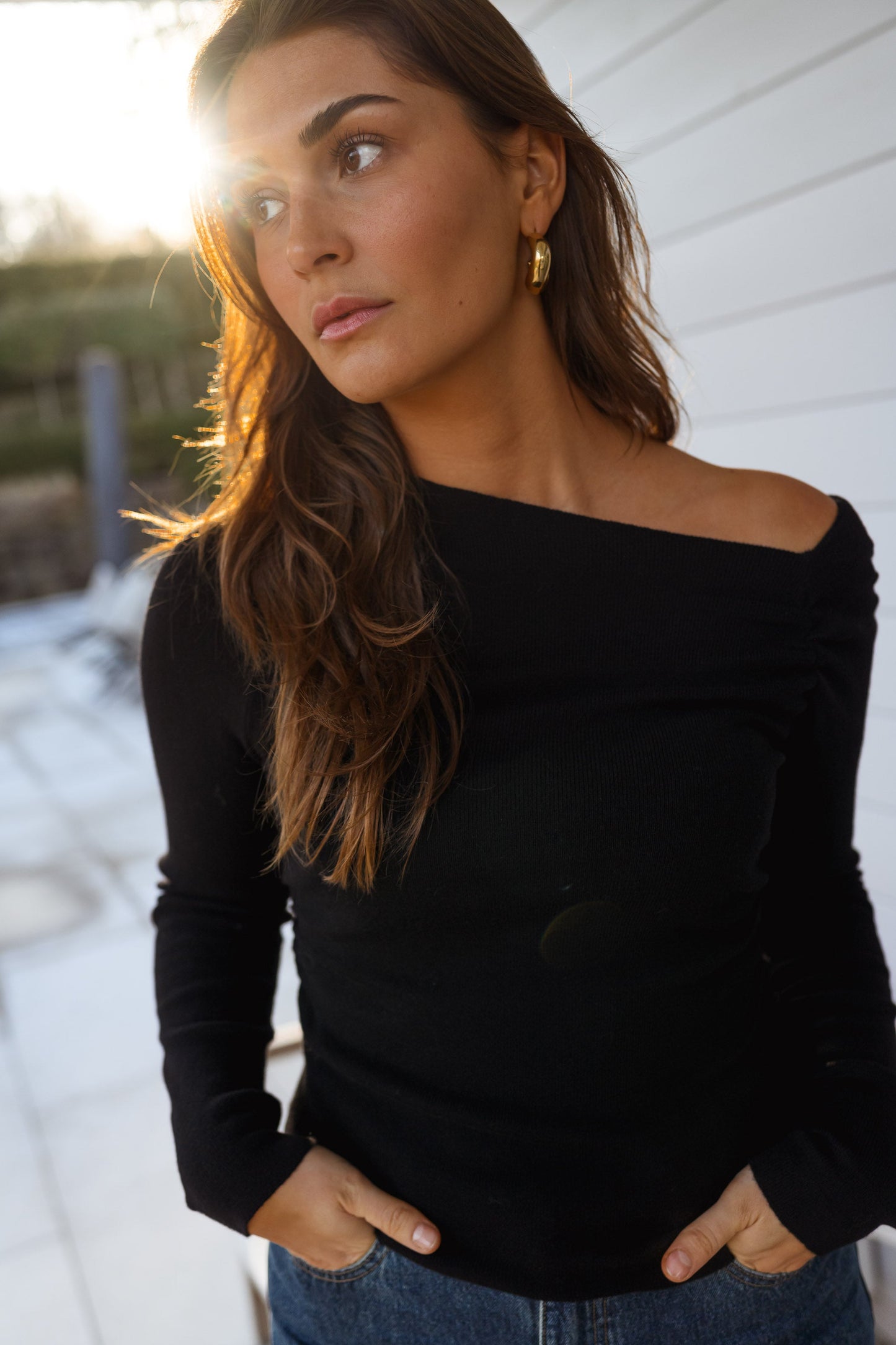 Black Ambre Sweater