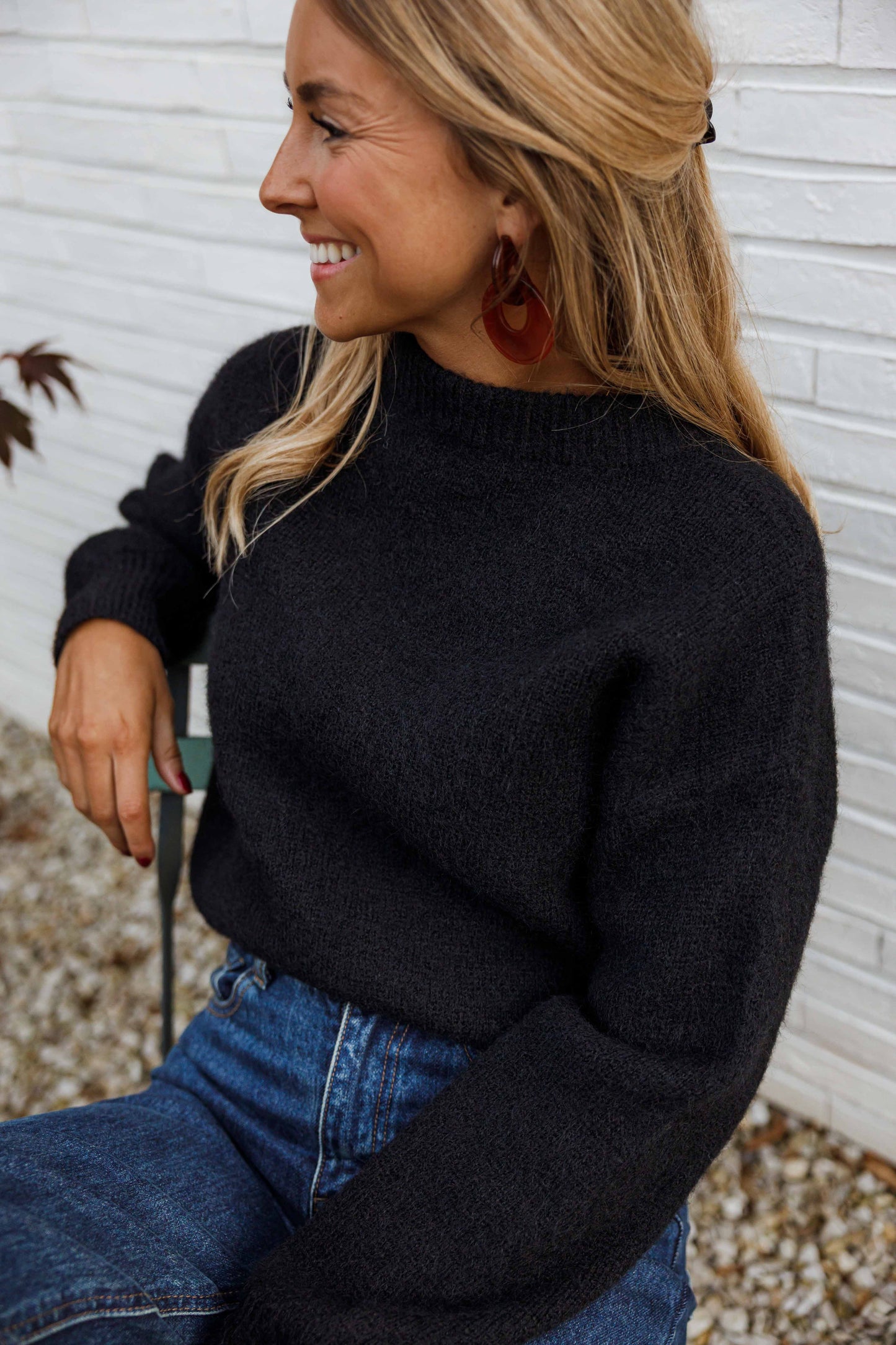 Black Elga Sweater