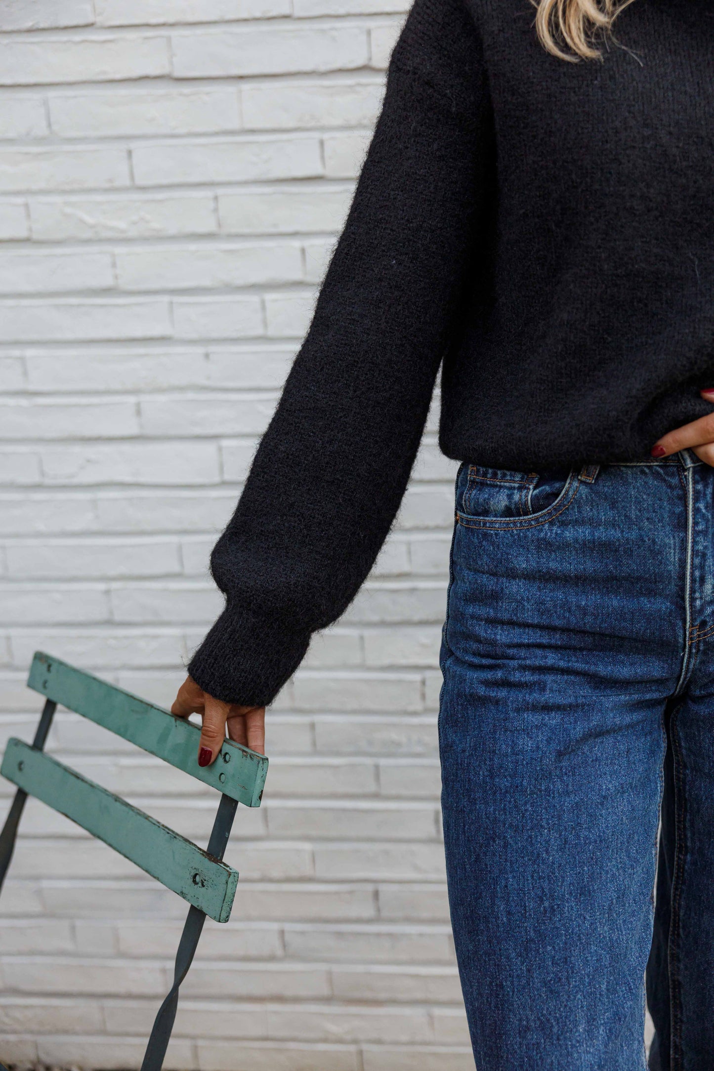 Black Elga Sweater