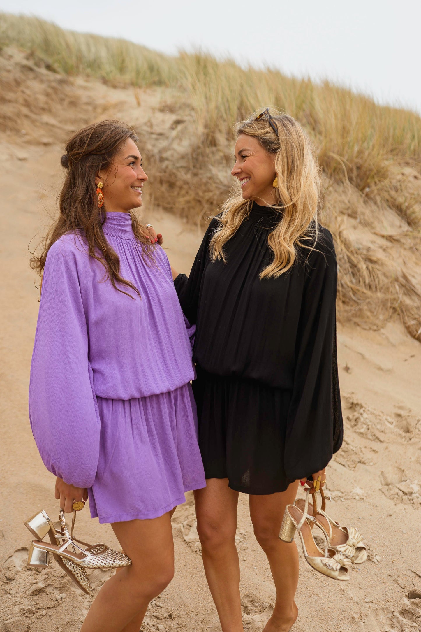 Black Lexy Romper