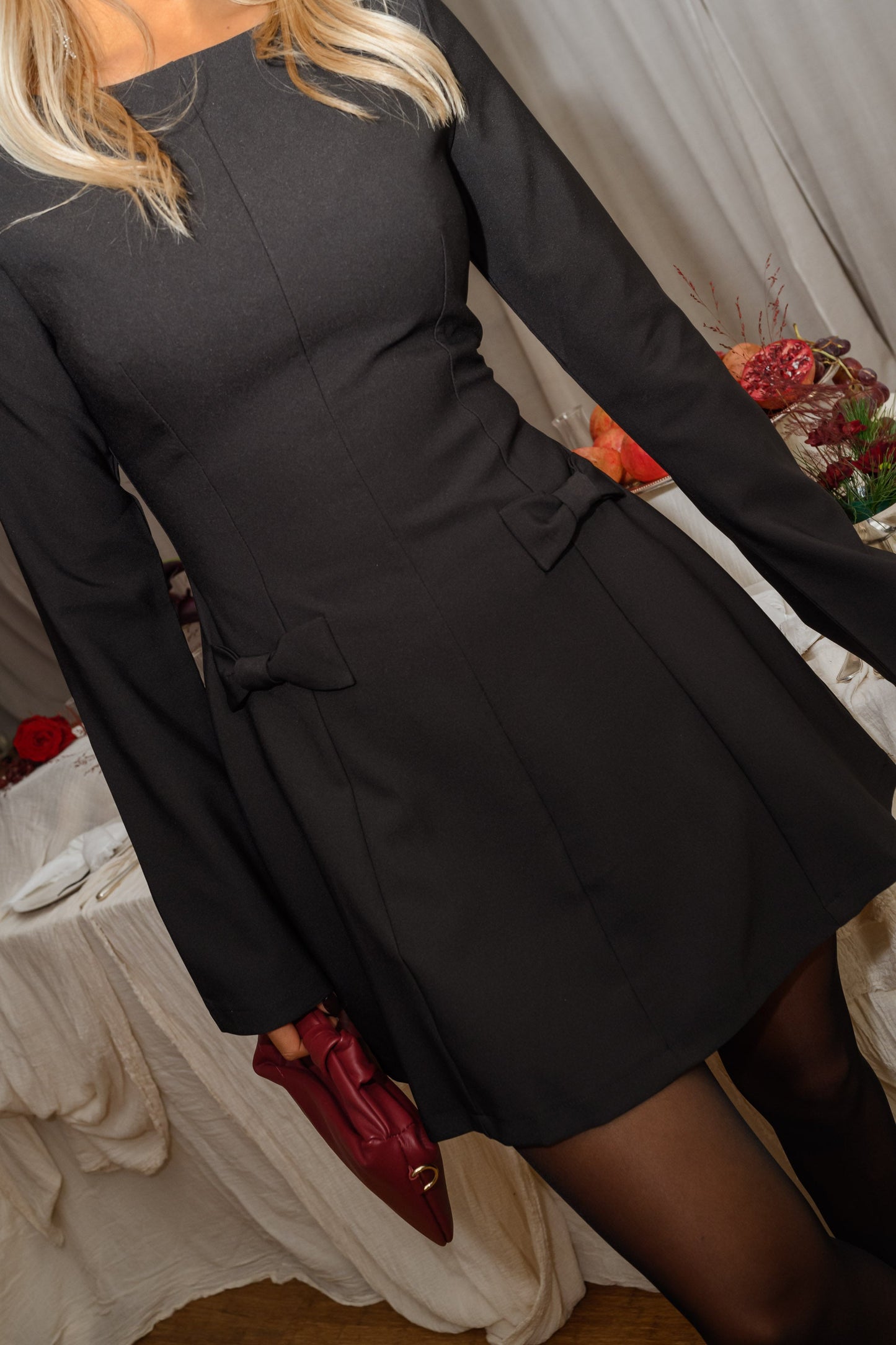Black Ludivine Dress