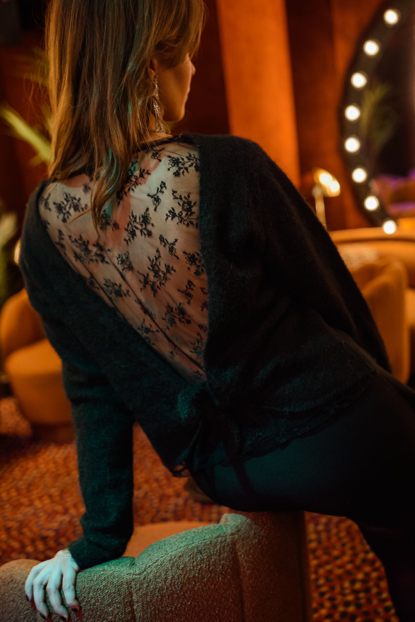Black Nayel Sweater