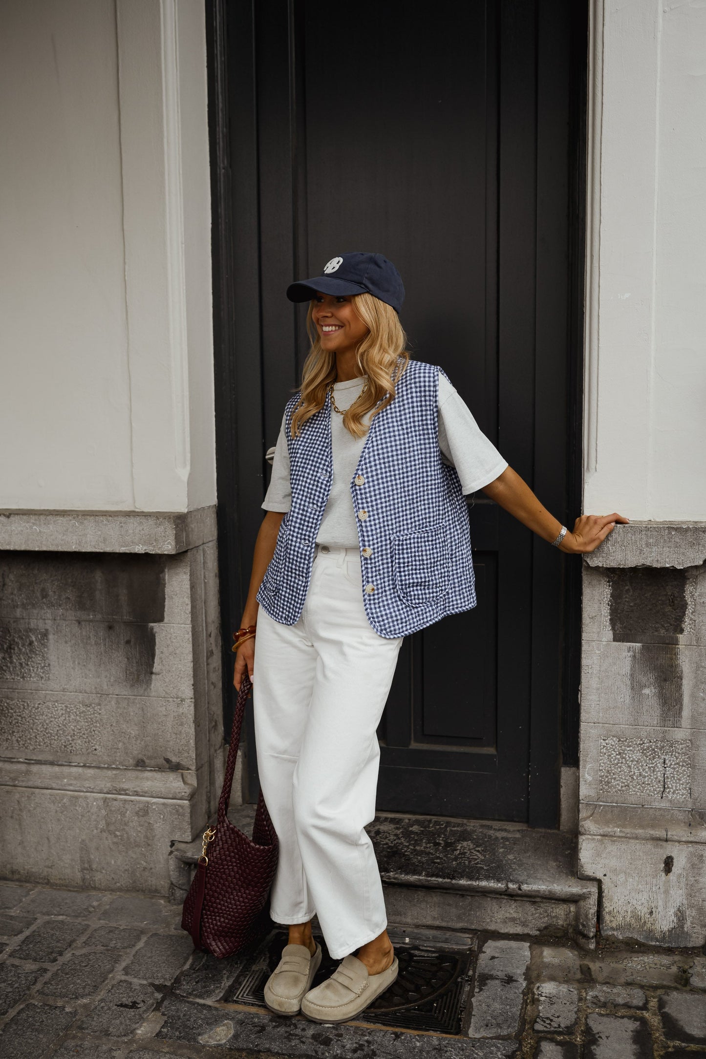 Blue Agnes Vest