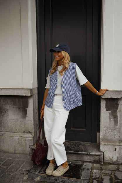 Blue Agnes Vest