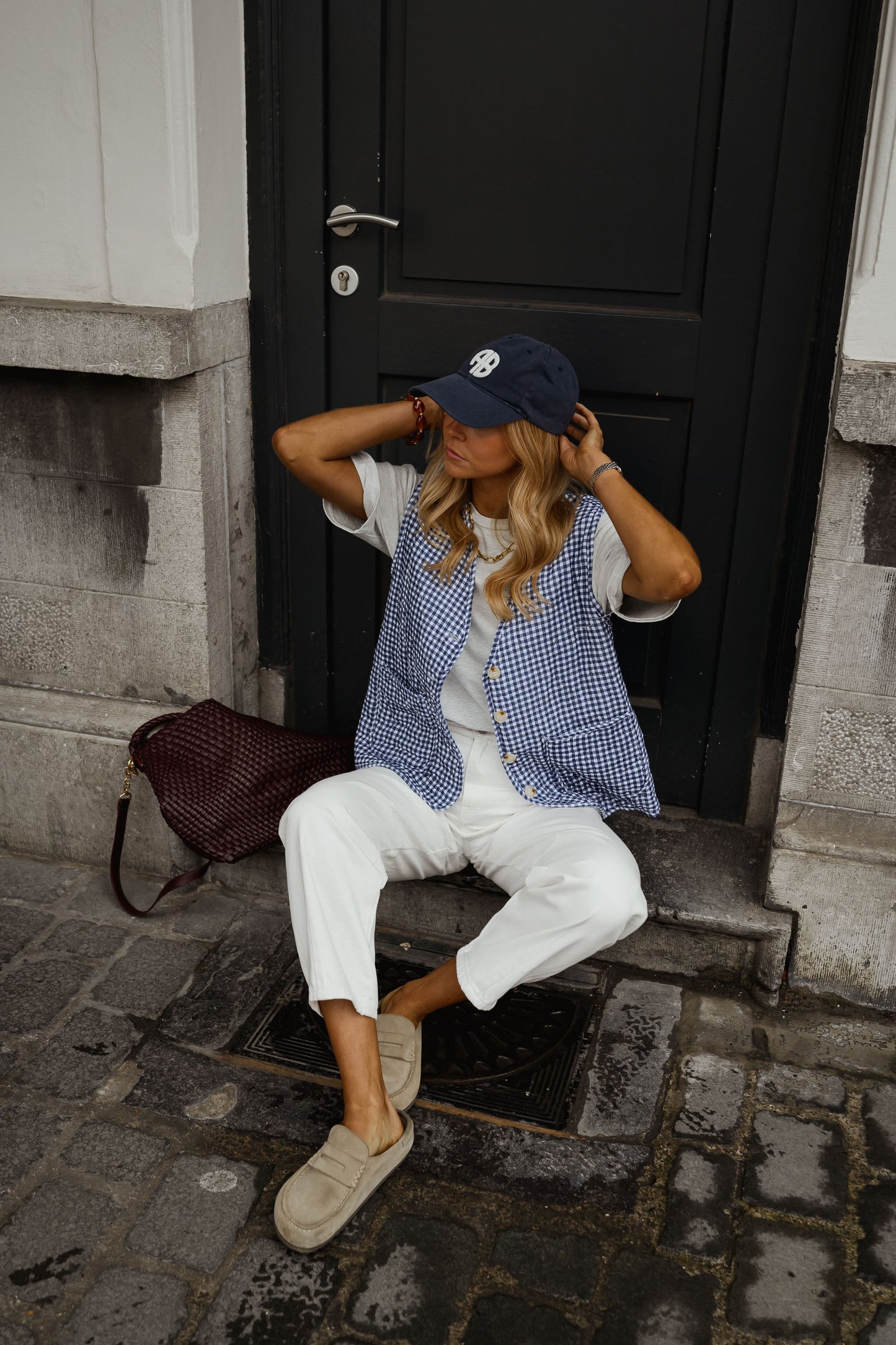 Blue Agnes Vest