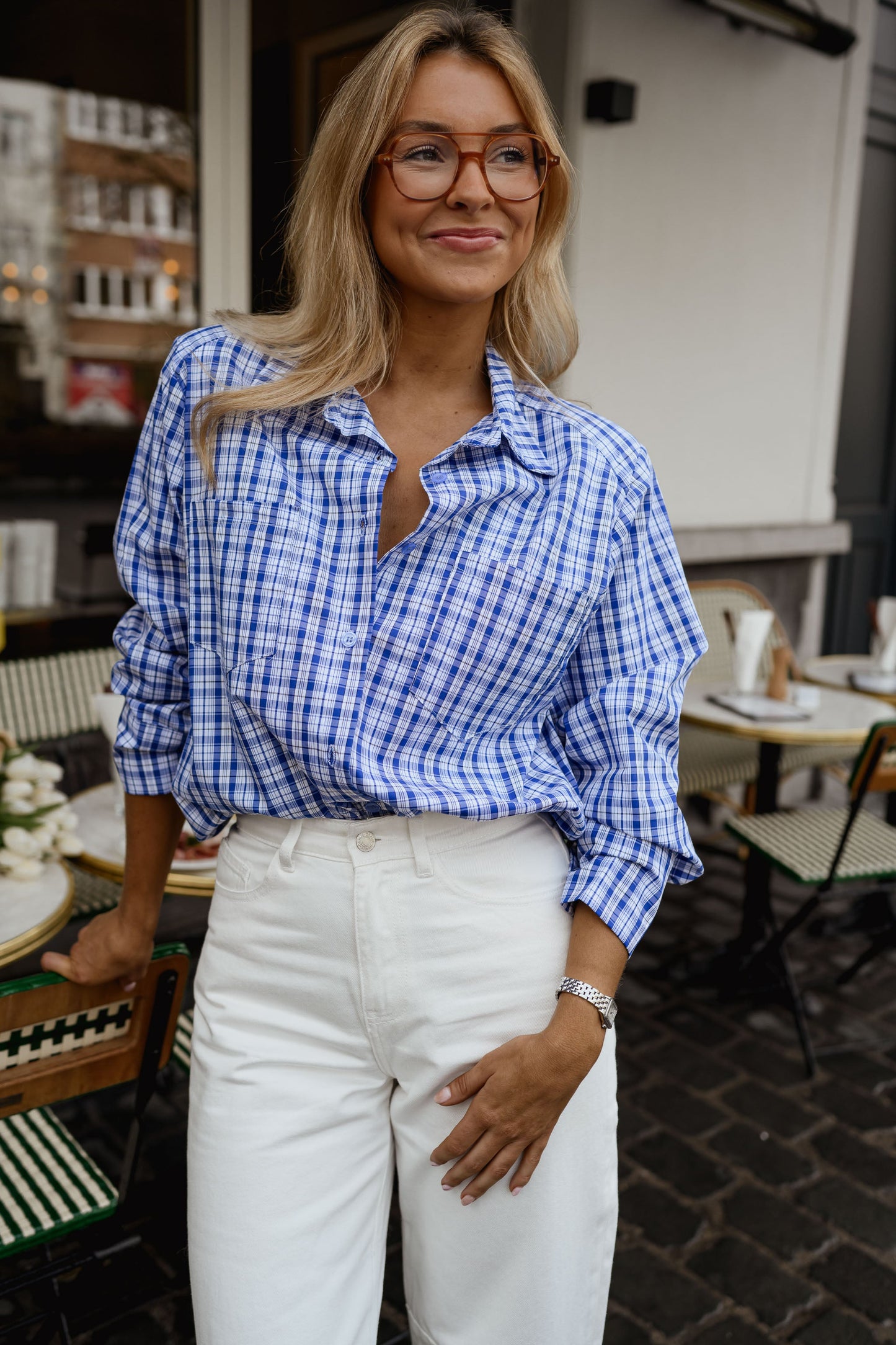 Blue Colleen Shirt