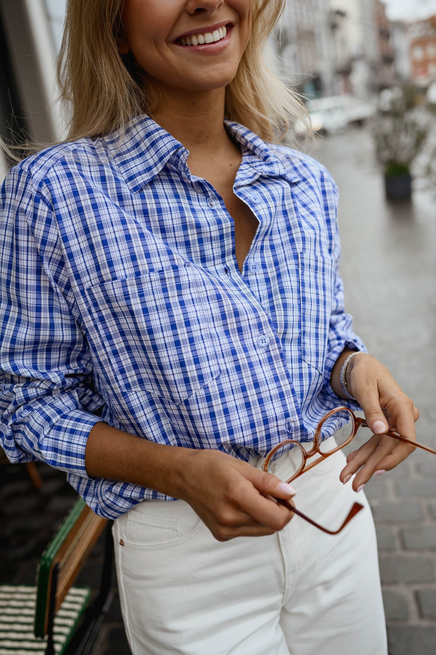 Blue Colleen Shirt