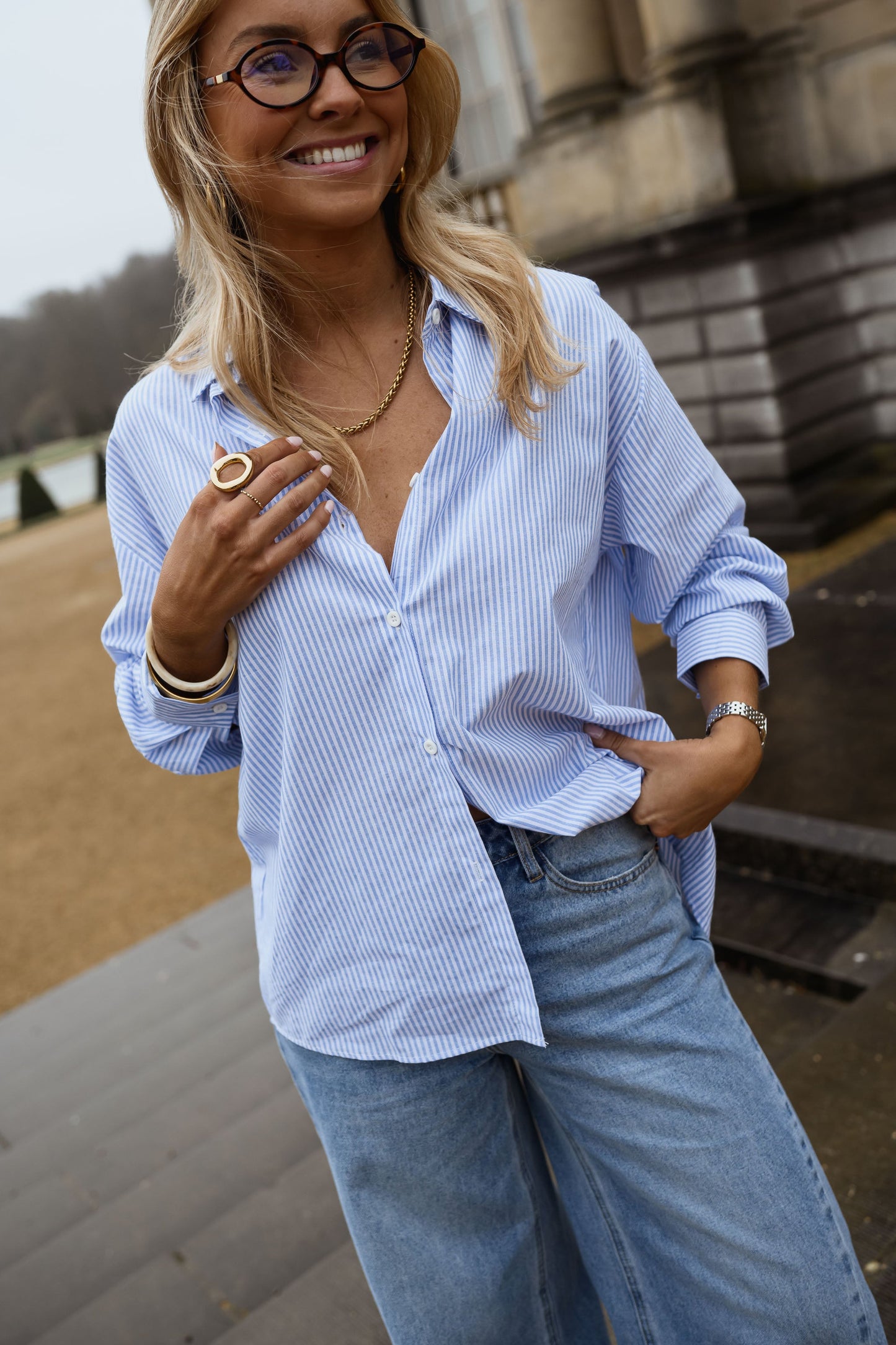 Blue Julie Shirt