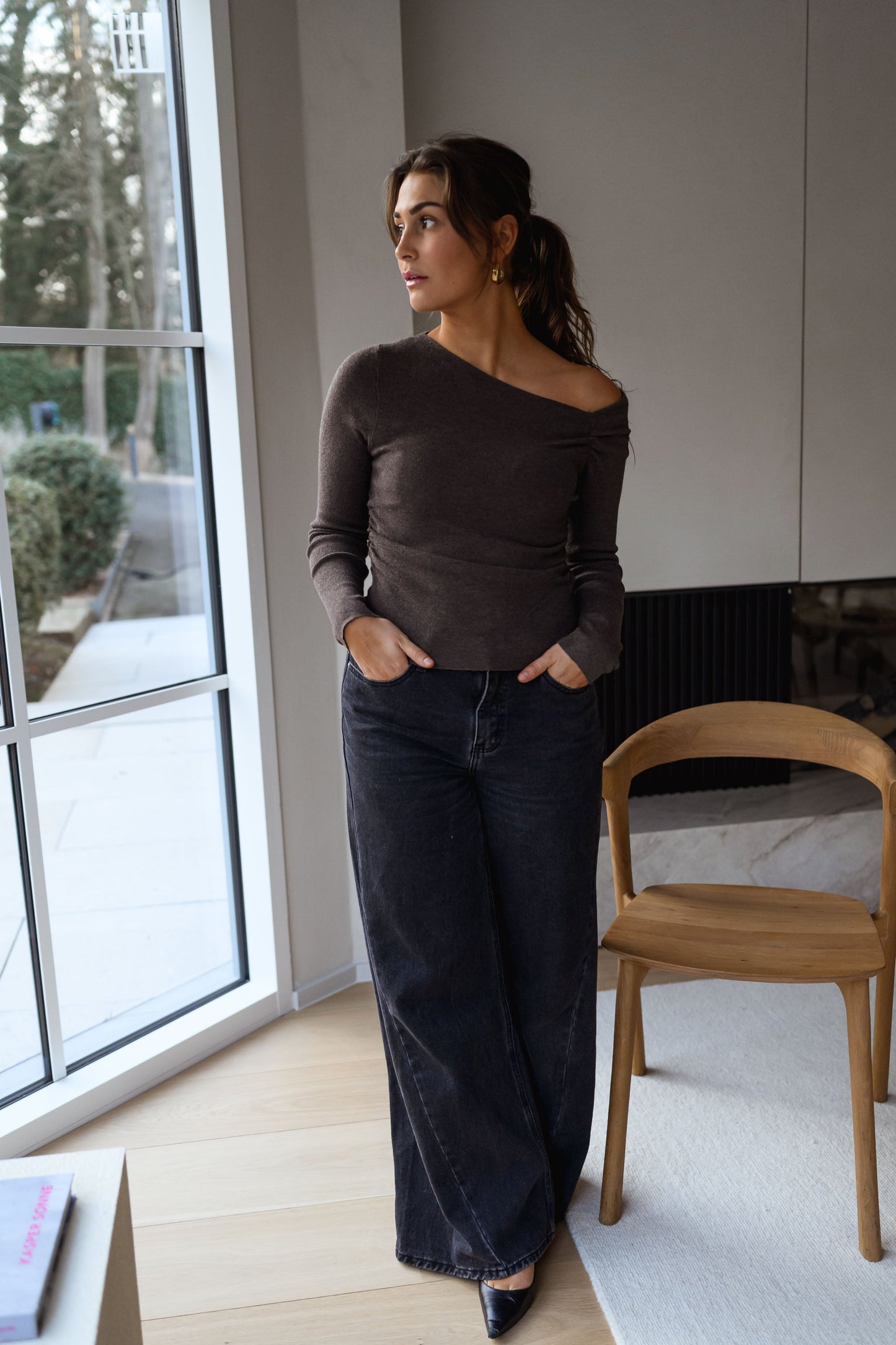 Brown Ambre Sweater
