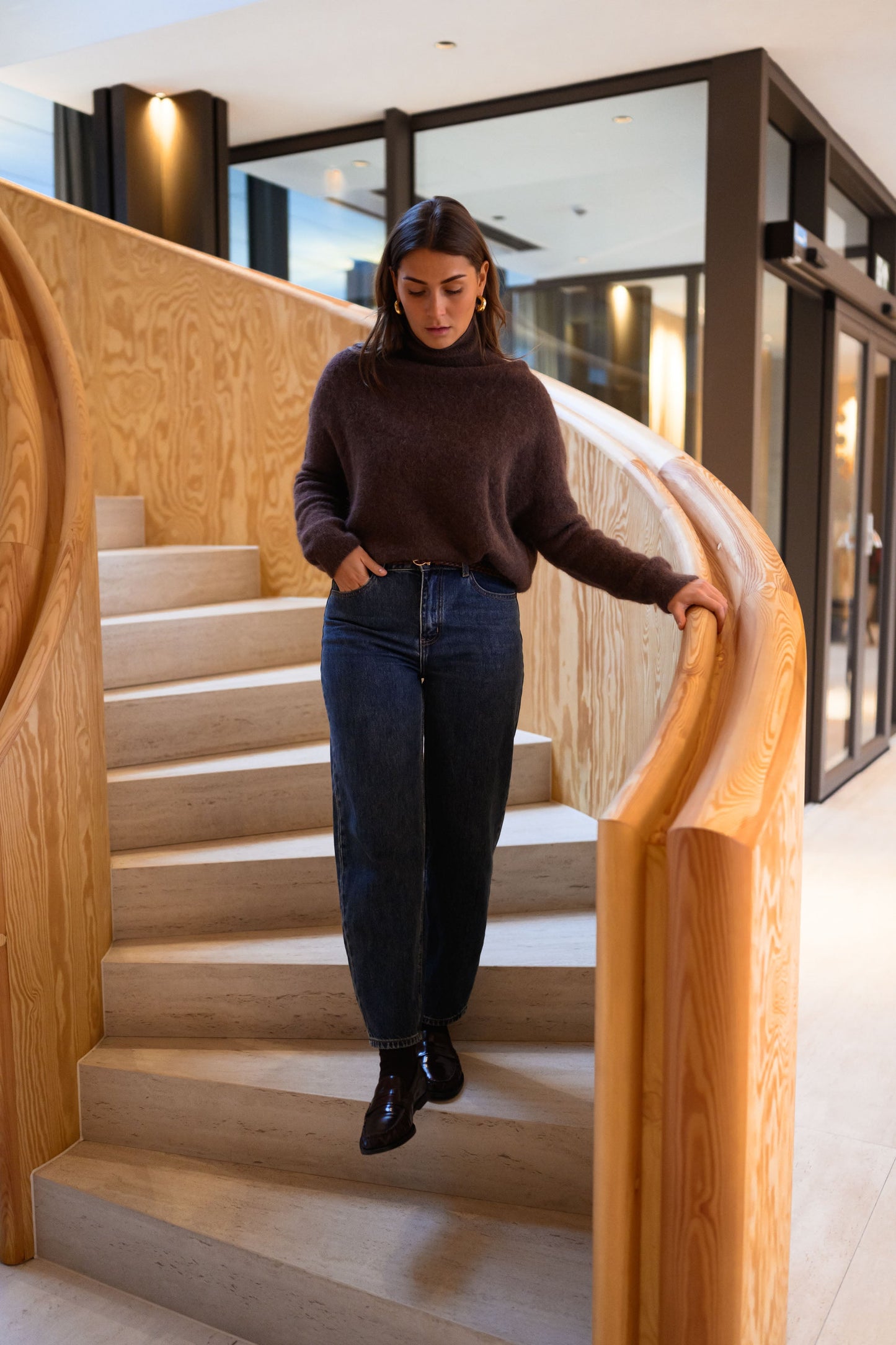 Brown Mara Sweater