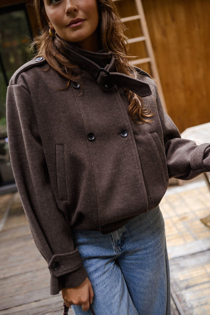 Brown Orna Coat