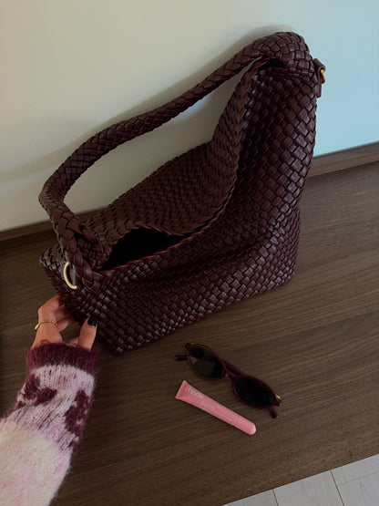 Burgundy Evie Bag