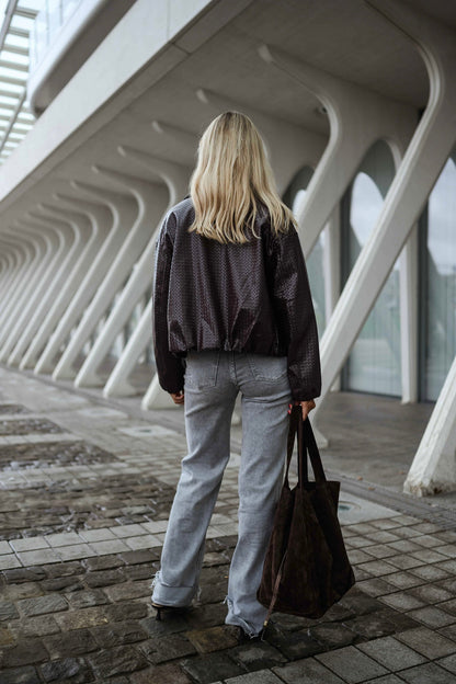 Burgundy Omer Jacket