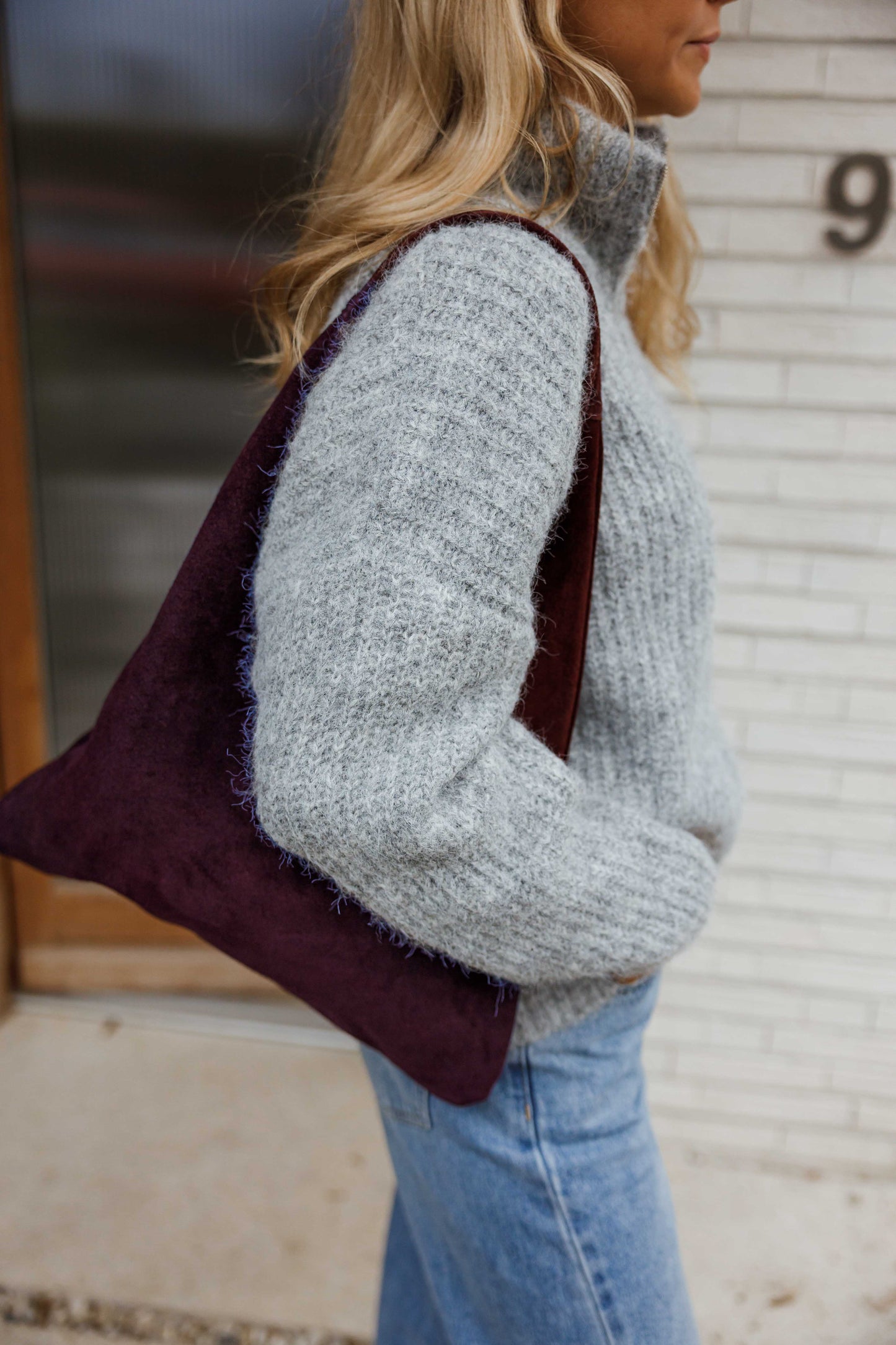 Burgundy Thami Bag