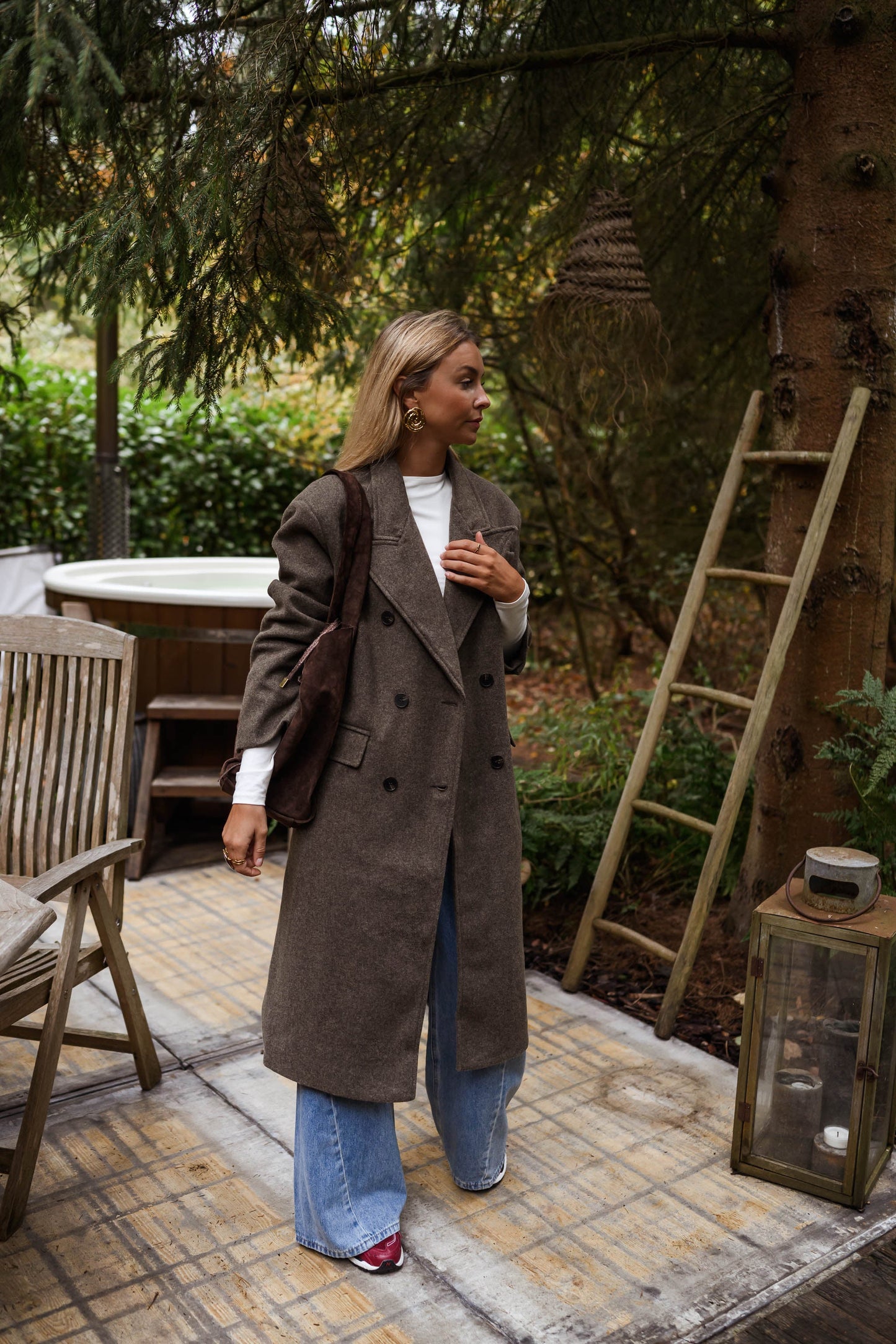Taupe Blake Coat