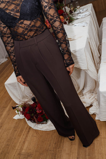 Dark Brown Victor Pants