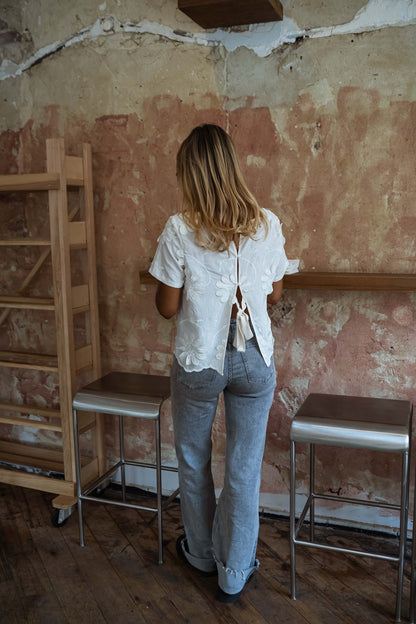 Ecru Ellea Blouse