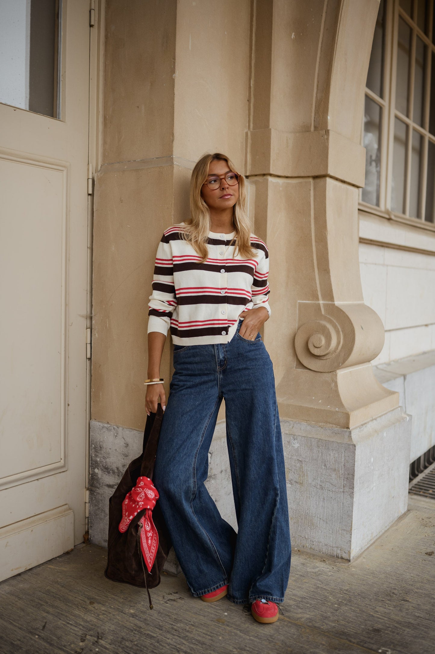 Ecru Jessica Cardigan