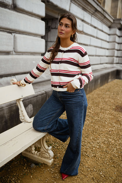 Ecru Jessica Cardigan