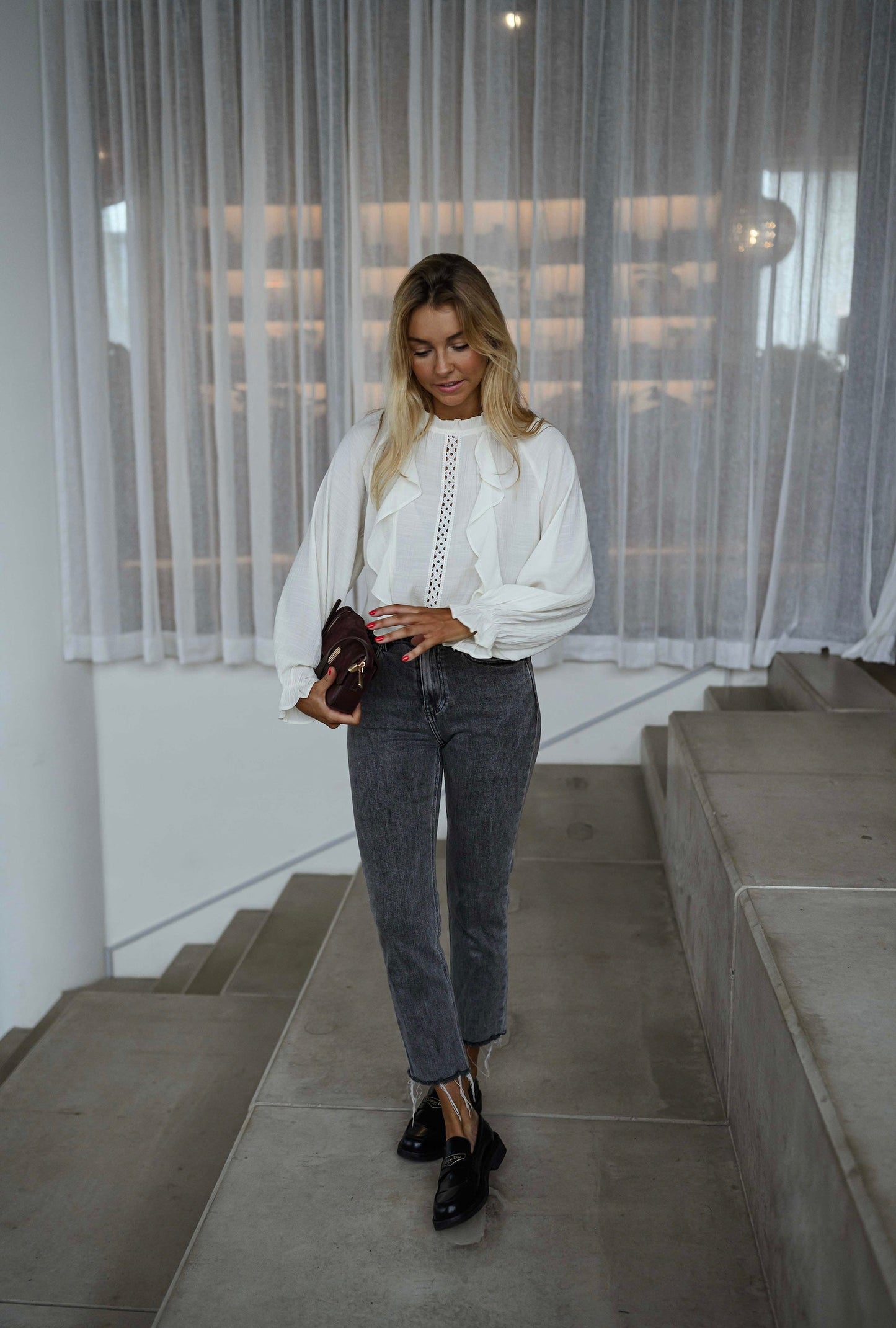 Ecru Meggy Blouse