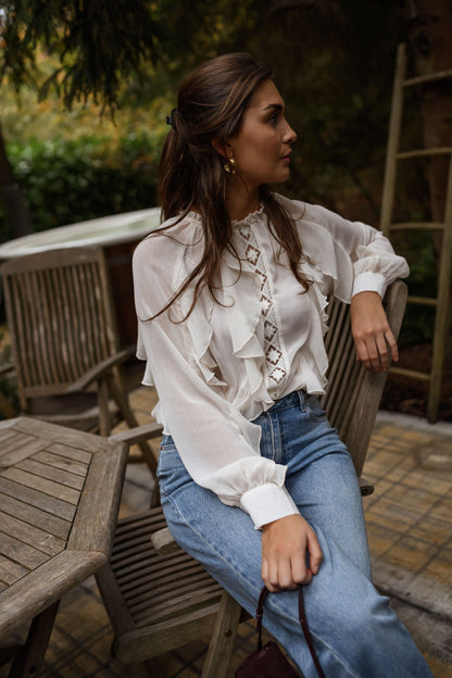 Ecru Sasou Blouse