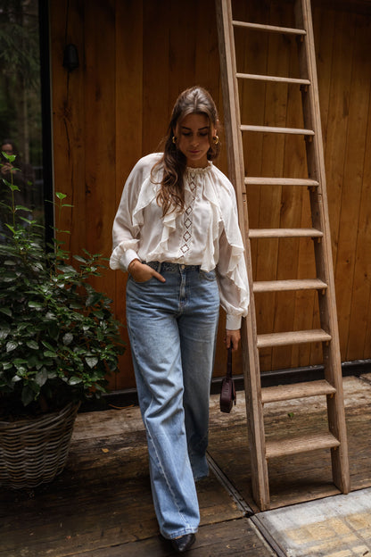 Ecru Sasou Blouse