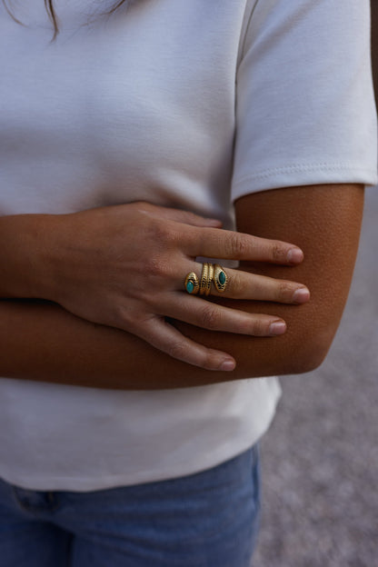 Golden Elicia Ring