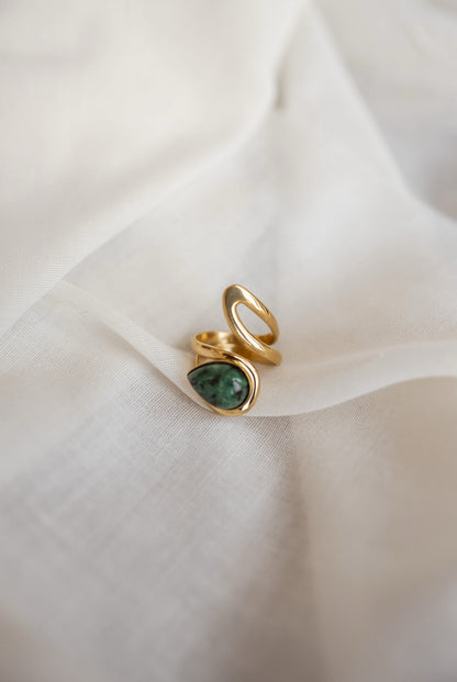 Golden Okana Ring