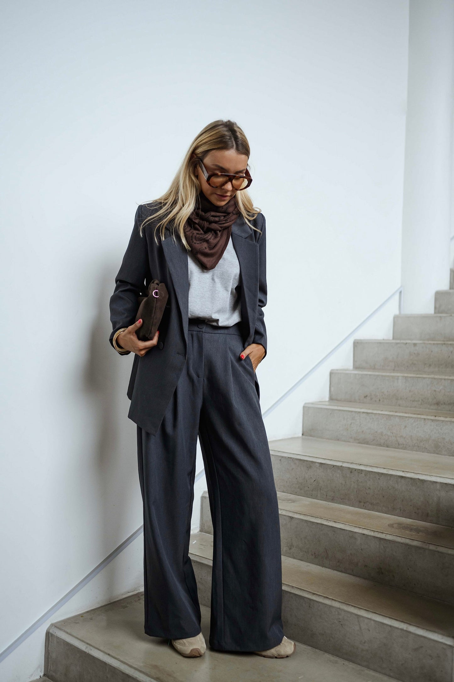 Grey Attal Pants