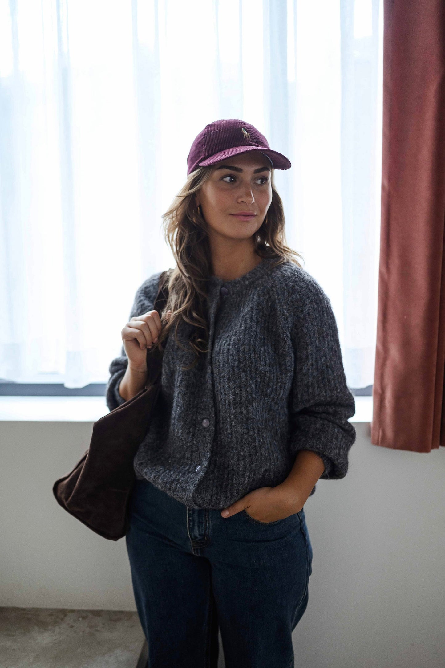 Grey Elony Cardigan