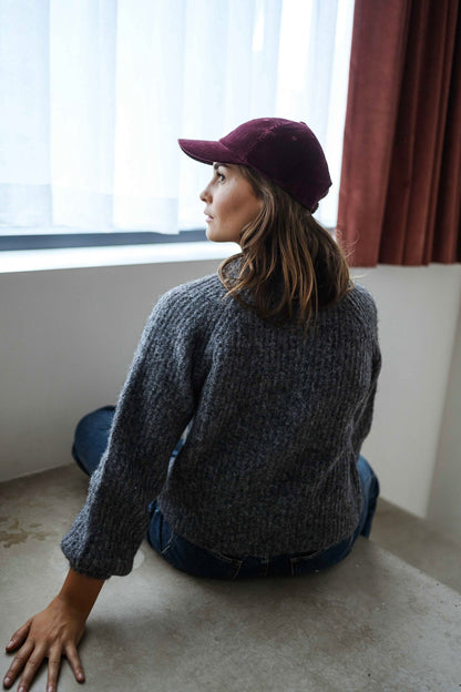 Grey Elony Cardigan