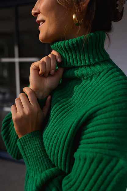 Green Belon Sweater