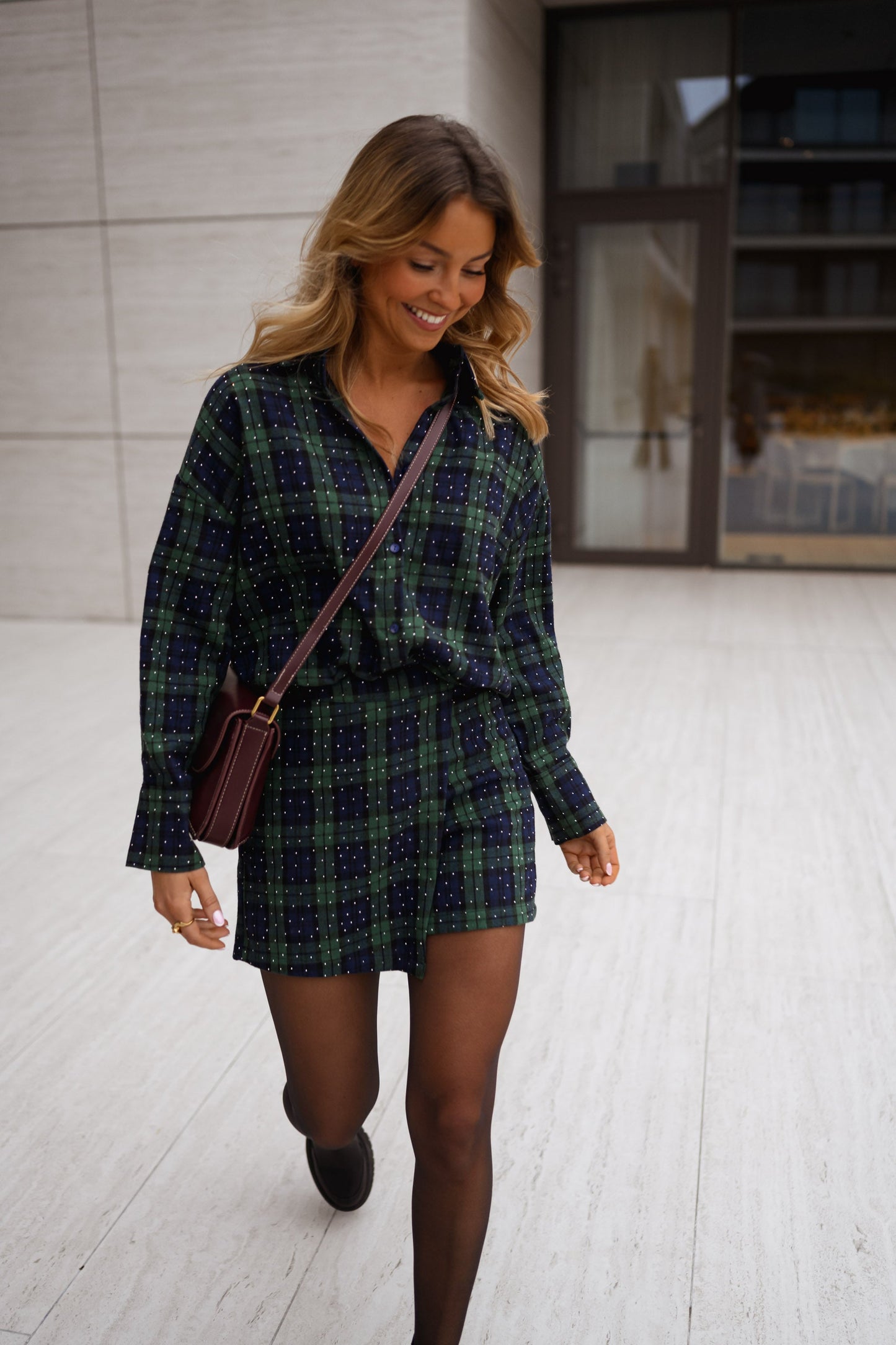 Green Plaid Dicki Shirt