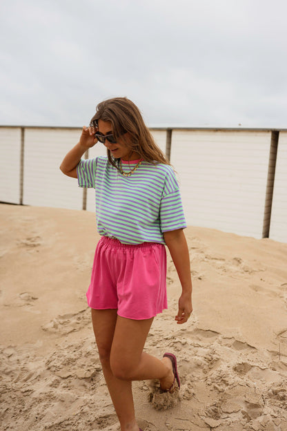 Green and Purple Chloe T-Shirt