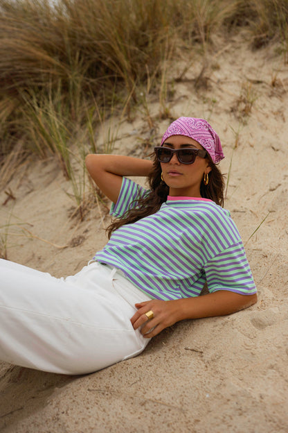 Green and Purple Chloe T-Shirt