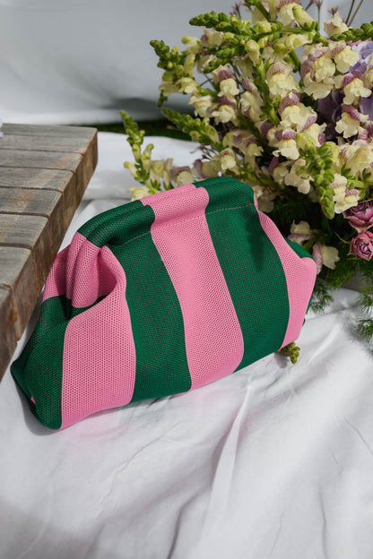Green Striped Arabella Bag