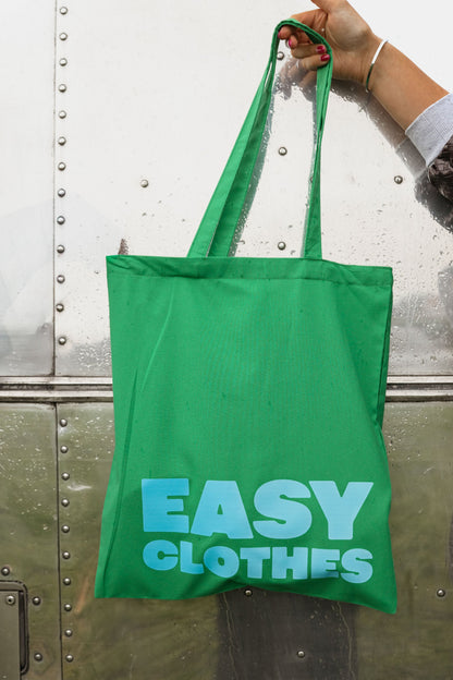 Green Easy Clothes Tote Bag