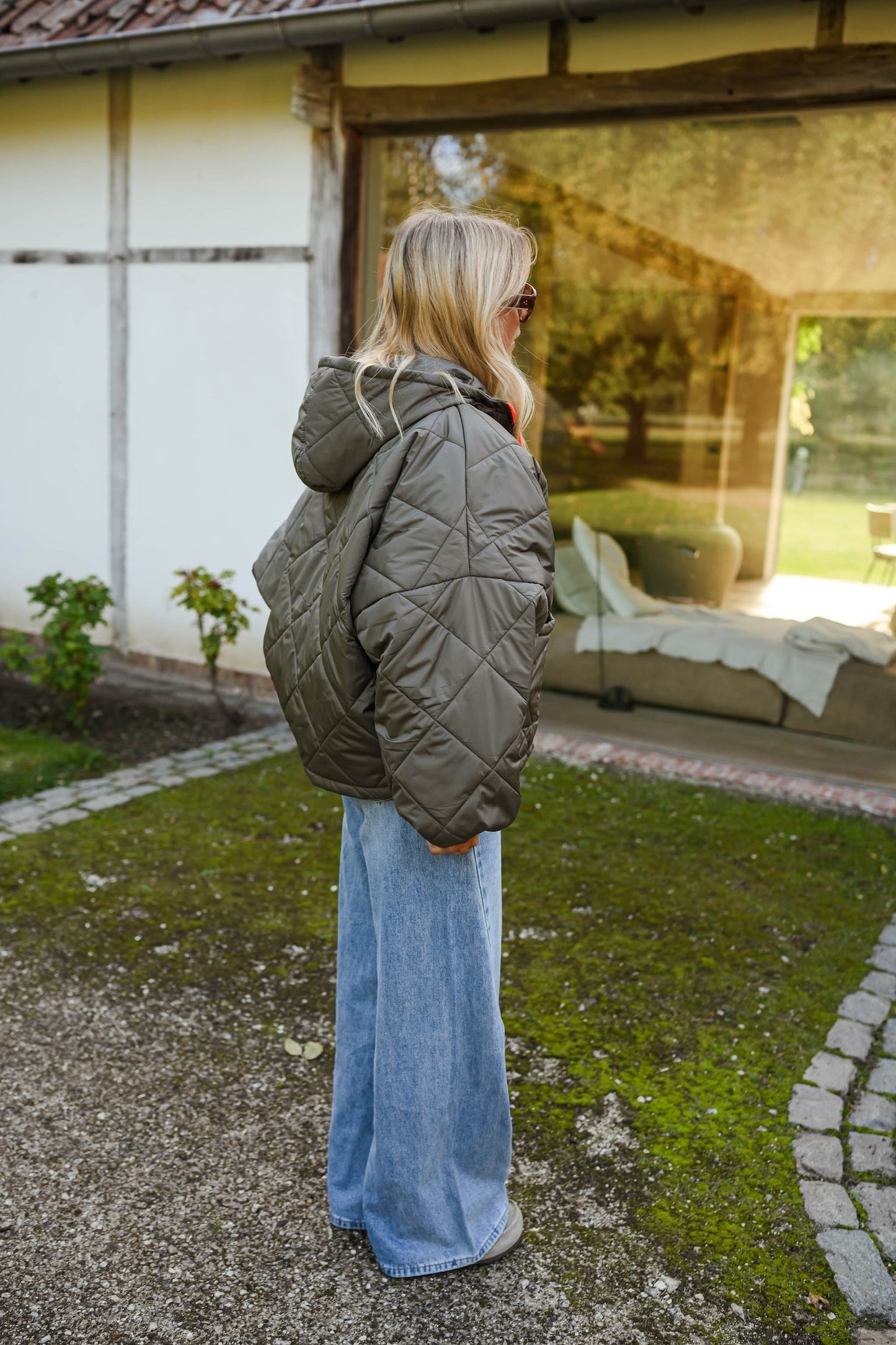 Khaki Rainy Coat