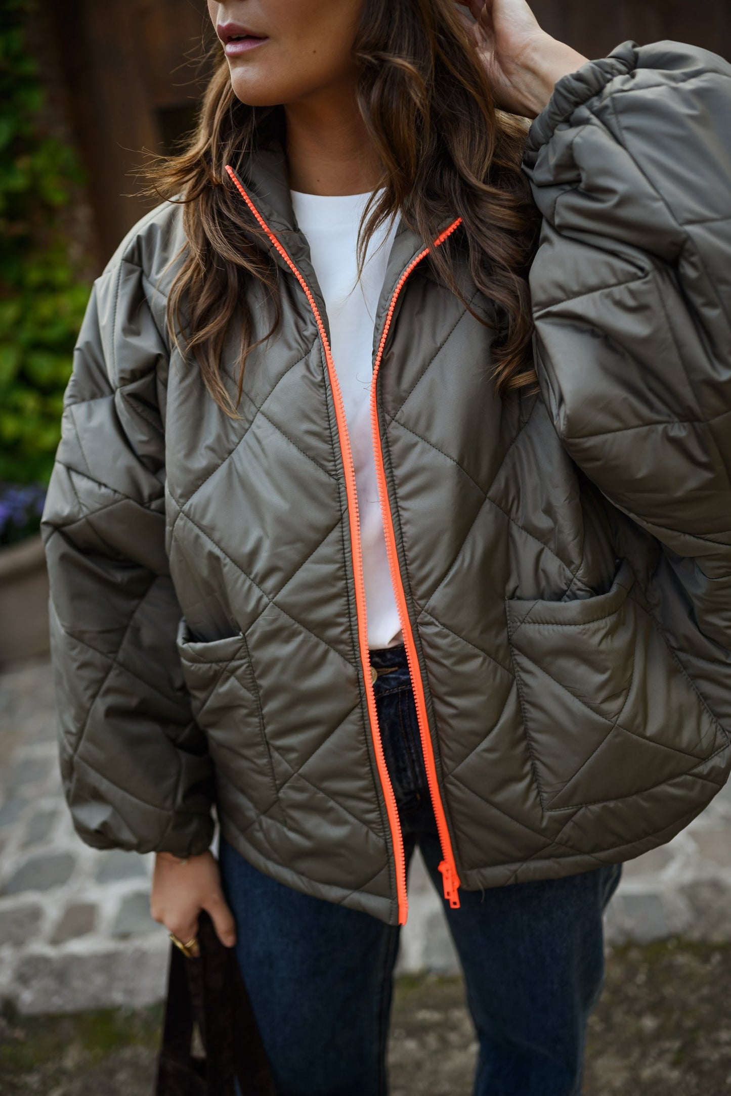 Khaki Rainy Coat