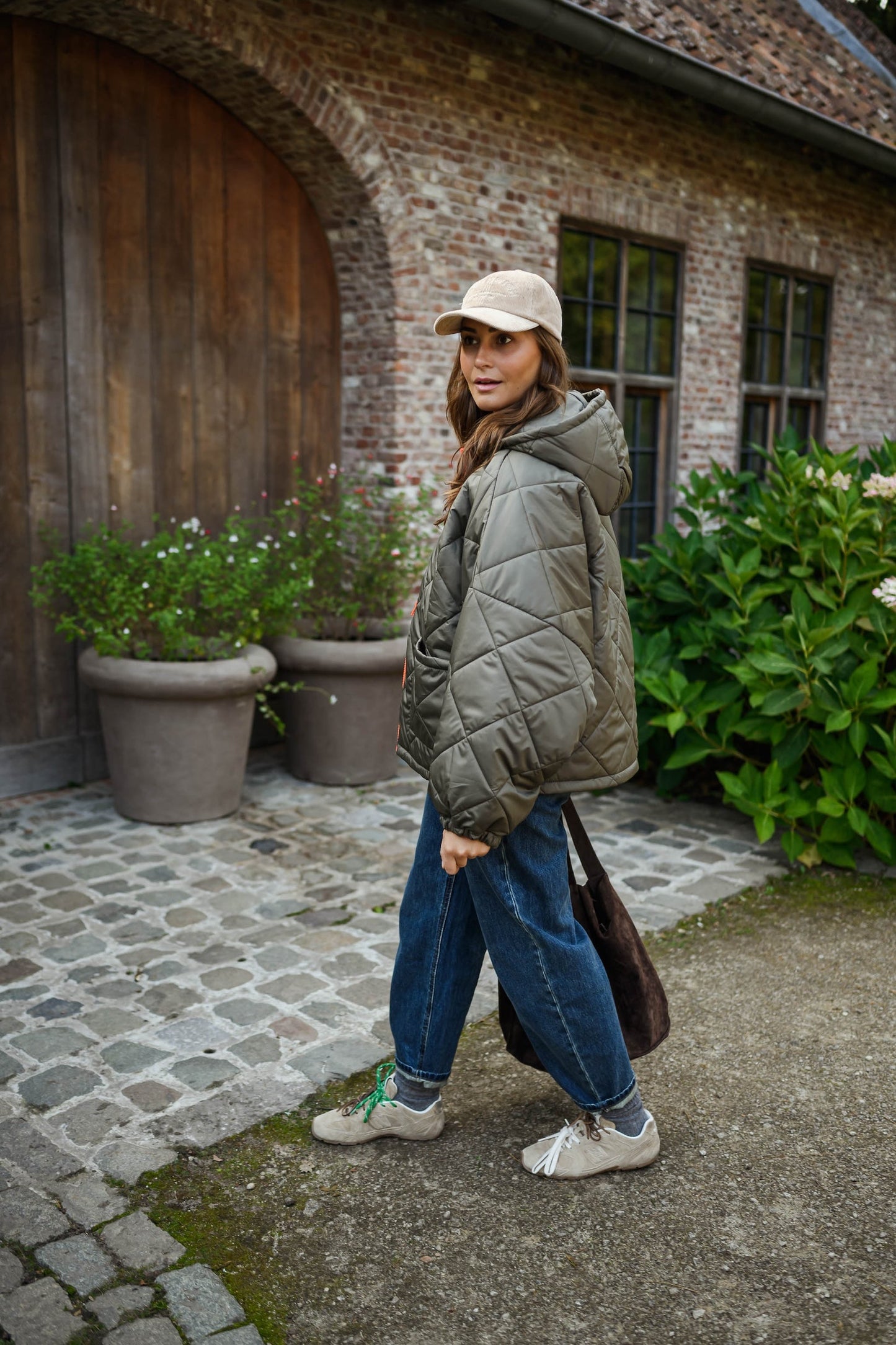 Khaki Rainy Coat