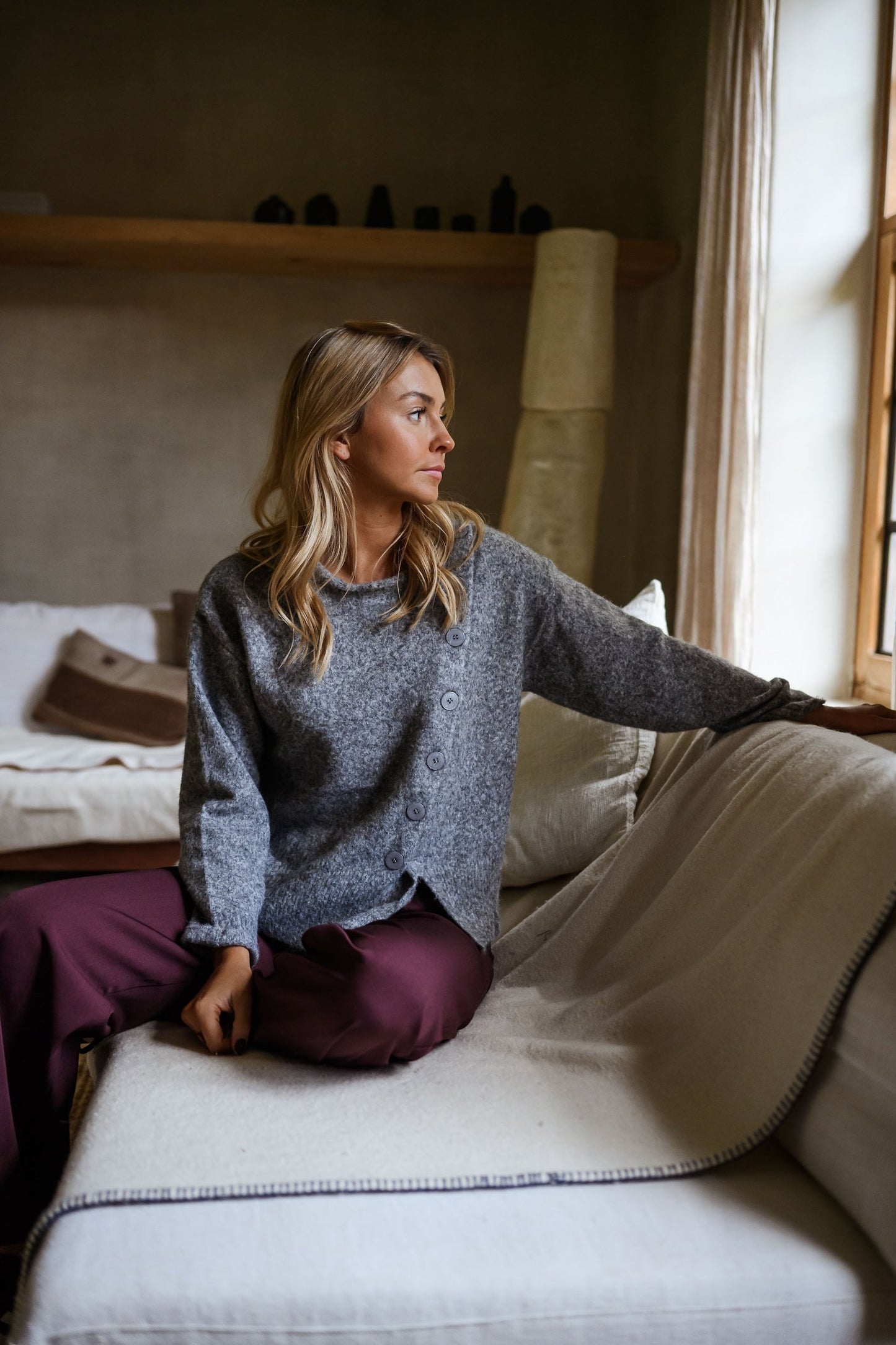 Grey Mael Sweater